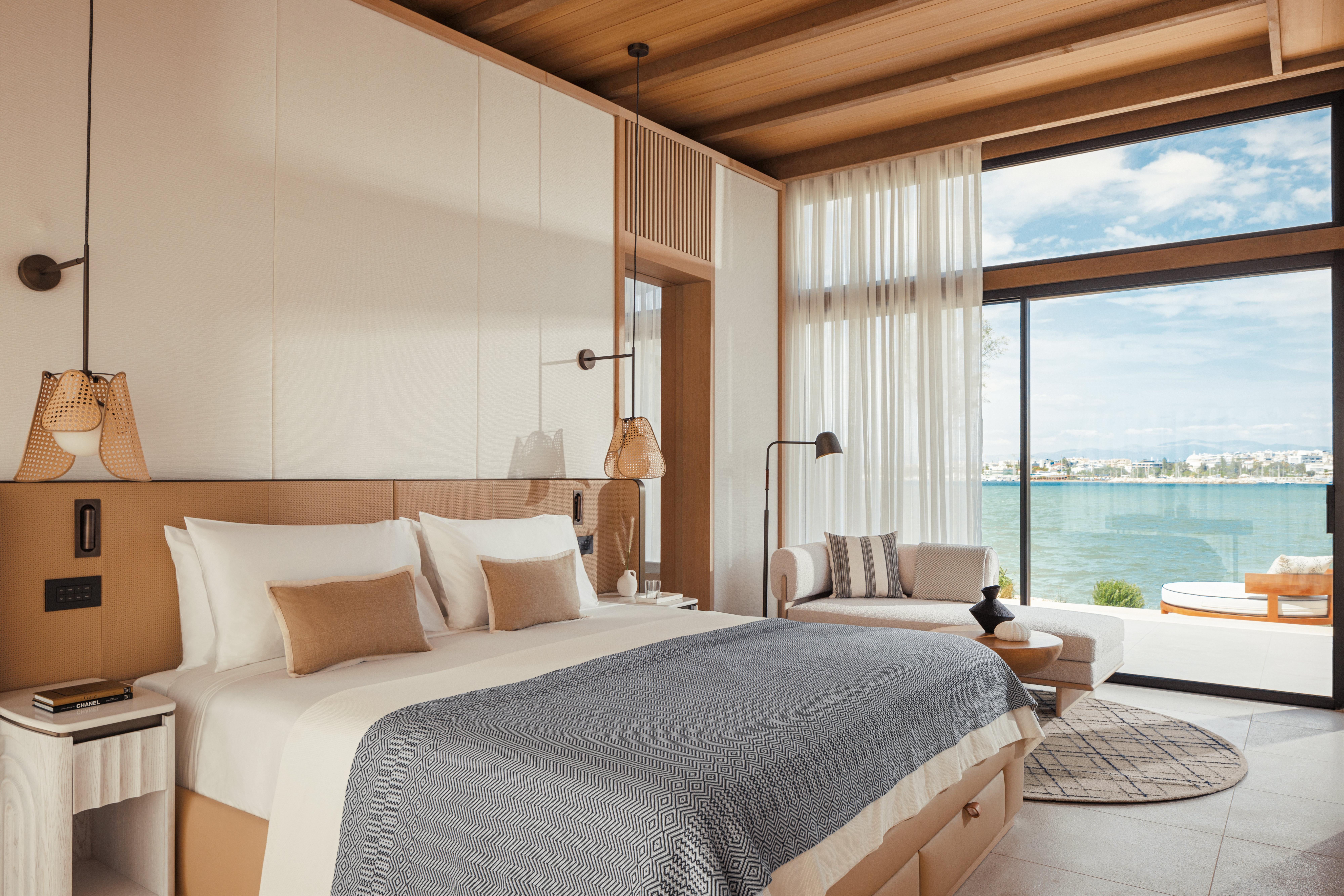 Riviera Bungalow Suite Sea Front Bedroom